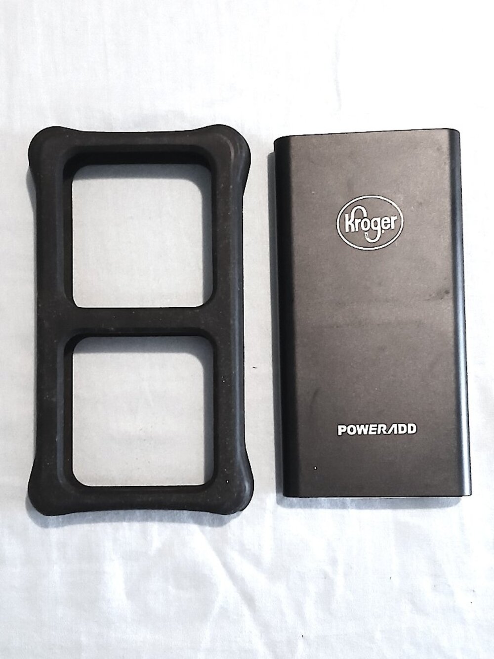 POWERADD CBG0875 Portable Power Bank Dual USB Charger Tested Working